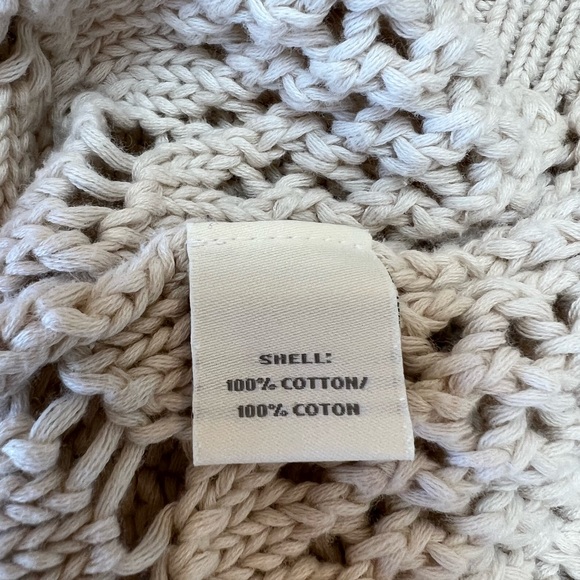 ELLA MOSS 3/4LENGTH BELL SLEEVE SWEATER SZ-S IVORY COLOR GREAT CONDITION 😍 - Picture 6 of 6